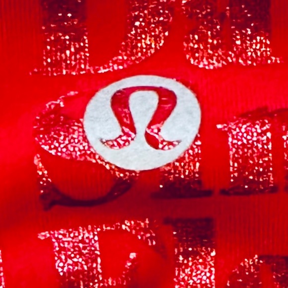 Lululemon Red Foil 20 Year Anniversary Bra - Picture 5 of 5
